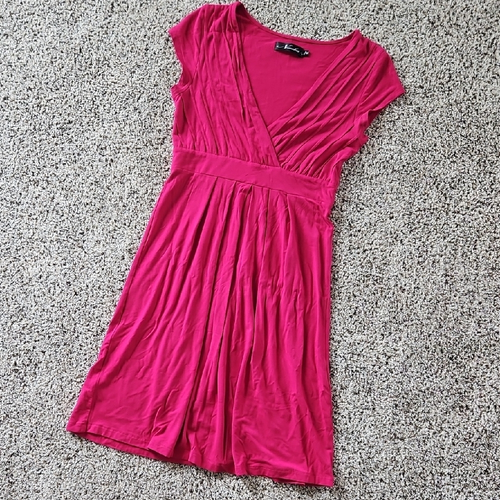 Elegant Pink Women's Dress